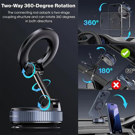 Magnetic Car Phone Holder 360